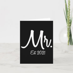 Tarjeta Regalo Boda De Coincidencia Única Para Novia Y Cam