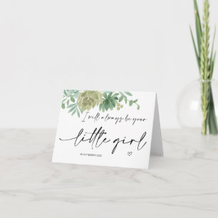 Tarjeta Regalo Boda para padres de mamá novia