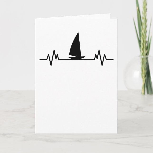 Tarjeta Regalo Catamaran del barco de vela Heartbeat Skipp (Anverso)