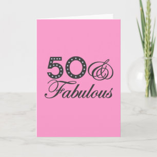 Tarjeta Regalo de 50 & Fabuloso