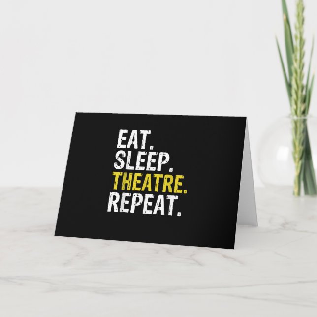 Tarjeta Regalo de actor de Come Duerme Atre Repite (Anverso)