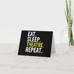 Tarjeta Regalo de actor repetitivo del teatro del sueño