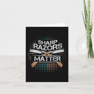 Tarjeta Regalo de afeitado de Sharp Razors Barbers Shop