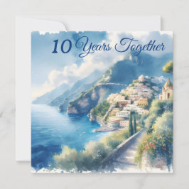 Tarjeta Regalo de Amalfi Positano Romántico de Aniversario
