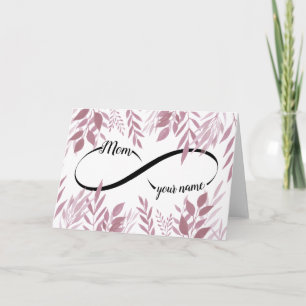 Tarjeta Regalo de amor infinito de mamá