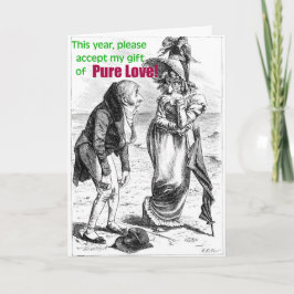 Tarjeta Regalo de Amor Puro - Romántico - Humorístico