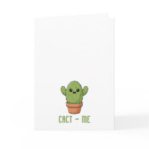 Regalo de aniversario de pareja de cactus divertid