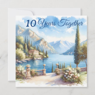 Tarjeta Regalo de aniversario de vacaciones románticas en