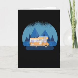 Tarjeta Regalo de autocaravana para camping y senderismo