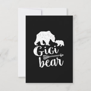 Tarjeta Regalo de Bisabuela Gigi Oso