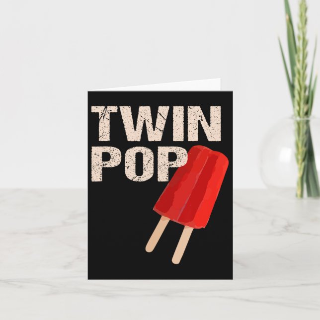 Tarjeta Regalo de camiseta pop para el Día de los Padres d (Anverso)
