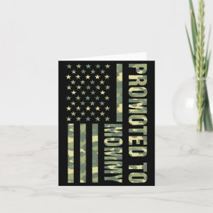 Tarjeta Regalo de camuflaje de bandera americana para homb