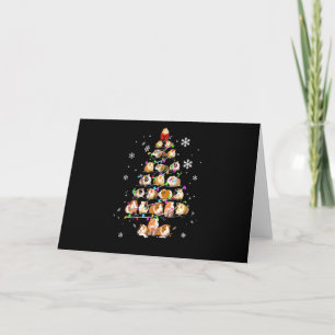 Tarjeta Regalo de Conejillo de Indias   Feliz Navidad Cone