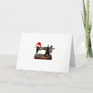 Tarjeta Regalo de Costura Feliz Navidad Amante de la Cos