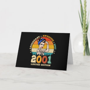 Tarjeta Regalo de cumpleaños de mujer empoderada edición l