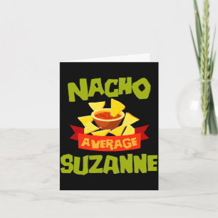 Tarjeta Regalo de cumpleaños divertido con nombre Nacho av