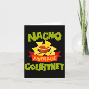Tarjeta Regalo de cumpleaños divertido con nombre Nacho av