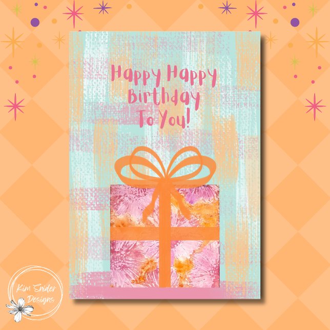 Tarjeta Regalo de Cumpleaños Feliz para Ti (Subido por el creador)