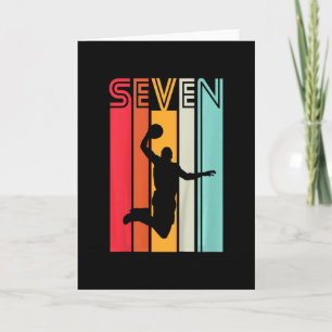 Tarjeta Regalo de cumpleaños número 7 para amante de Sketl