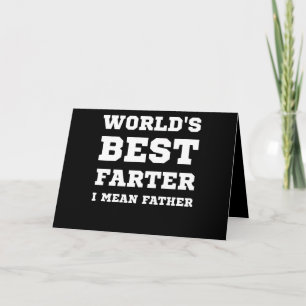 Tarjeta Regalo de Cumpleaños para Papá El Mejor Pedo del P