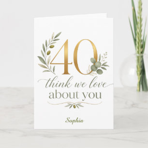 Tarjeta Regalo de cumpleaños personalizado para grupo de 4