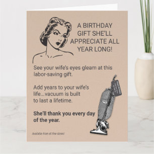 Tarjeta Regalo de cumpleaños que te agradecerá todos los d