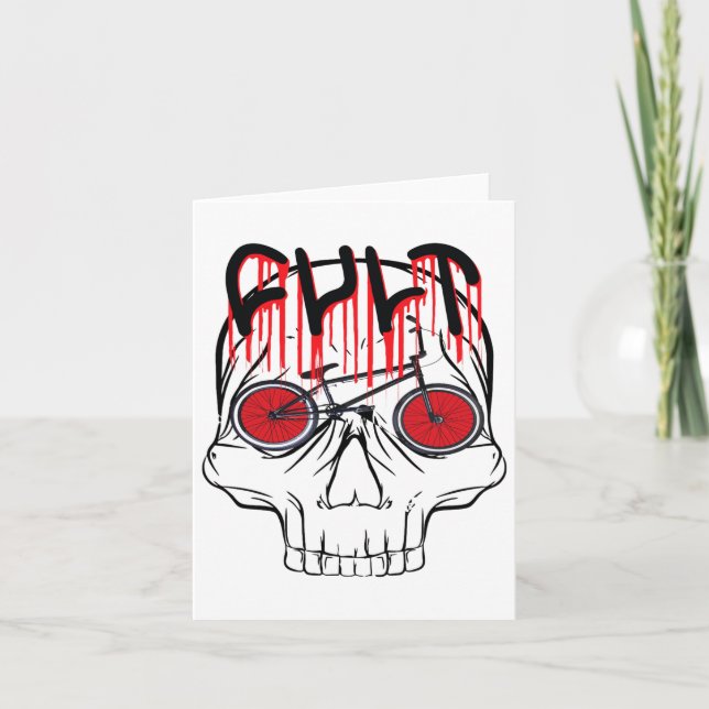 Tarjeta Regalo De Disfraces De Cult Bmx Halloween Para Muj (Anverso)