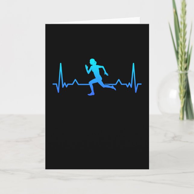 Tarjeta Regalo de ejecución de la línea Heartbeat Mom (Anverso)