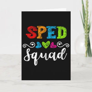 Tarjeta Regalo de equipo de vuelta al cole para maestro de