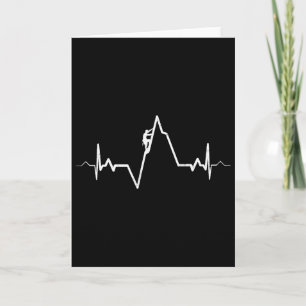 Tarjeta Regalo de escalada Heartbeat Rock Mountain Boulder