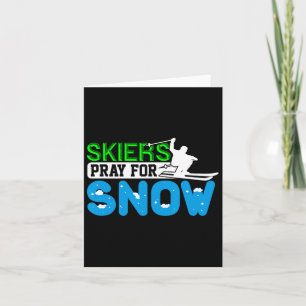 Tarjeta Regalo De Esquí Y Snowboard Para Esquiadores De Ni