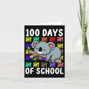 Tarjeta Regalo de estudiante australiano de animales Cute