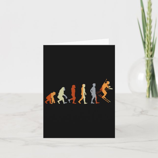 Tarjeta Regalo de evolución de biatlón (Anverso)