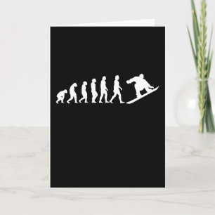 Tarjeta Regalo de Evolución de Snowboard para Snowboarding