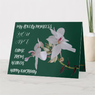 TARJETA REGALO DE FLORES DE CUMPLEAÑOS PARA LA HIJA HERMAN