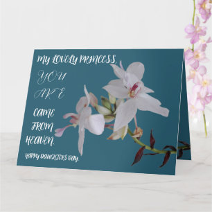TARJETA REGALO DE FLORES DEL DÍA DE LAS HIJAS
