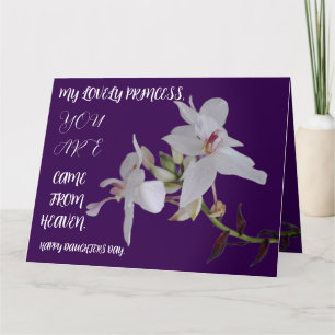 TARJETA REGALO DE FLORES DEL DÍA DE LAS HIJAS