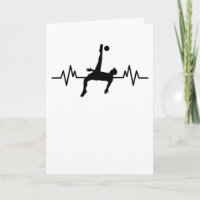 Regalo de fútbol ritmo cardíaco equipo de fútbol d