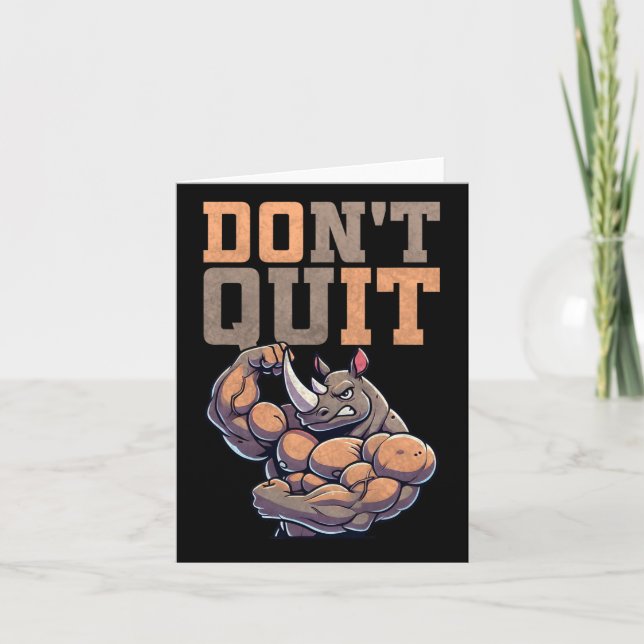 Tarjeta Regalo De Gimnasio Para Hombres Formación Motivaci (Anverso)