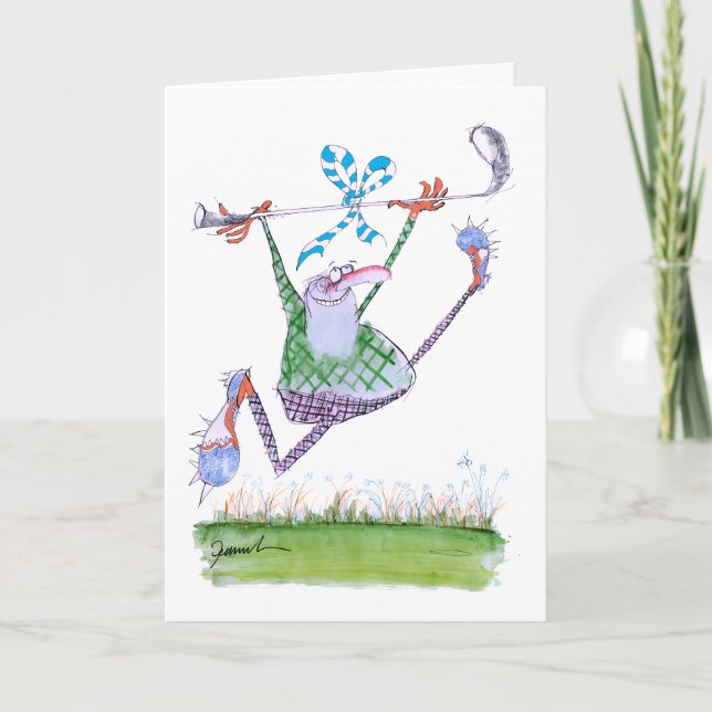 Tarjeta regalo de golf, tony fernandes (Anverso)