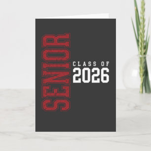 Tarjeta Regalo de graduación para la clase superior de 202