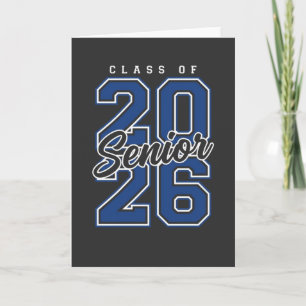 Tarjeta Regalo de graduación para mayores de la promoción 