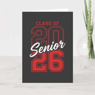 Tarjeta Regalo de Graduación para Seniors de la Clase de 2