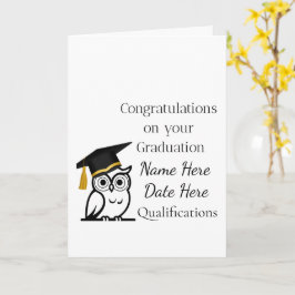 Tarjeta Regalo de Graduación Personalizado para Ella – Nom
