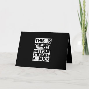 Tarjeta Regalo de Halloween Este es mi disfraz de humano S