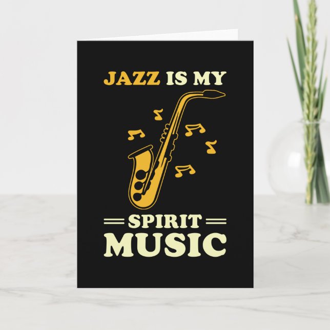 Tarjeta Regalo de Jazz Saying (Anverso)