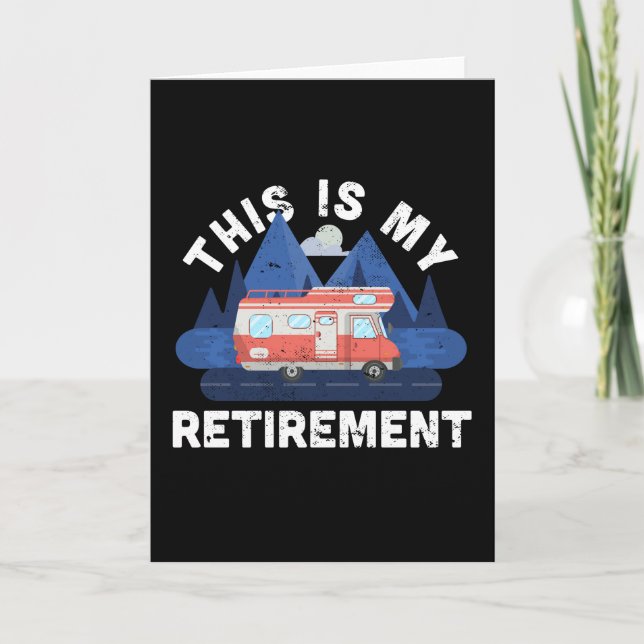 Tarjeta Regalo de jubilación para entusiastas de la automo (Anverso)