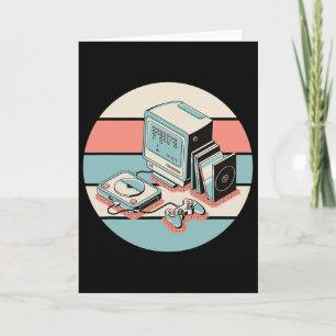 Tarjeta Regalo de juegos de máquinas recreativas retro vin