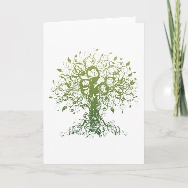 Tarjeta Regalo de la yoga del alcohol (Anverso)