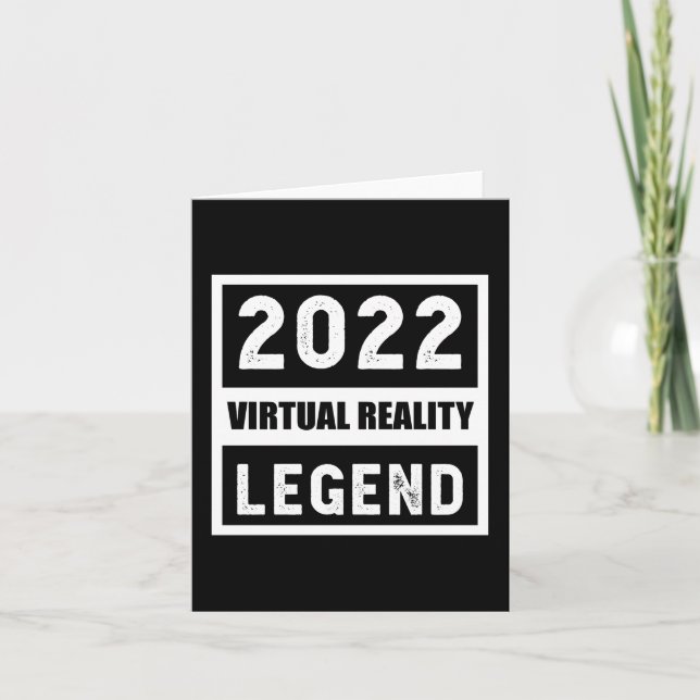 Tarjeta Regalo de leyenda de la realidad virtual 2022 (Anverso)